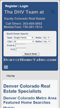 Mobile Screenshot of denverhomevalue.com